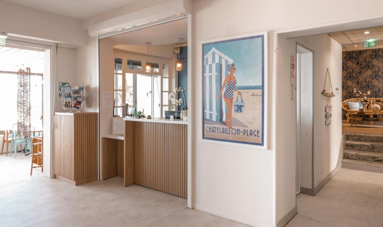 Hotel Le Rivage Vue Sur Mer - Châtelaillon-Plage Exteriör bild